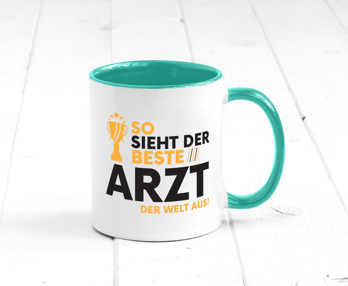 Der Weltbeste Arzt | Medizin Doktor Facharzt lustiger Spruch Geschenk Humor Tasse
