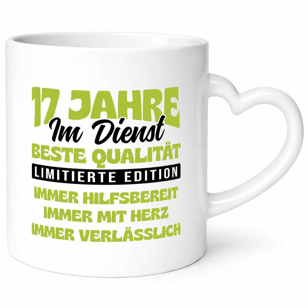 17 Jahre im Dienst | Jubiläum Arbeit v4 Geschenk Kollegen Büro lustiger Spruch