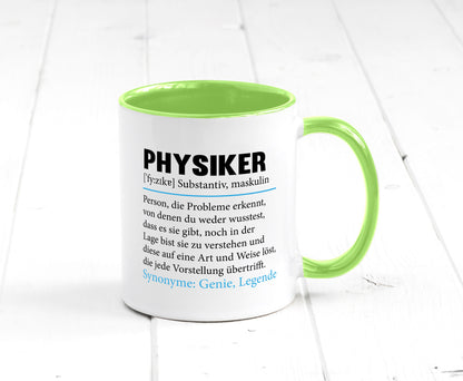 Physiker | Spruch Physik Beruf Definition v2 lustiger Geschenk Arbeit Kollegen