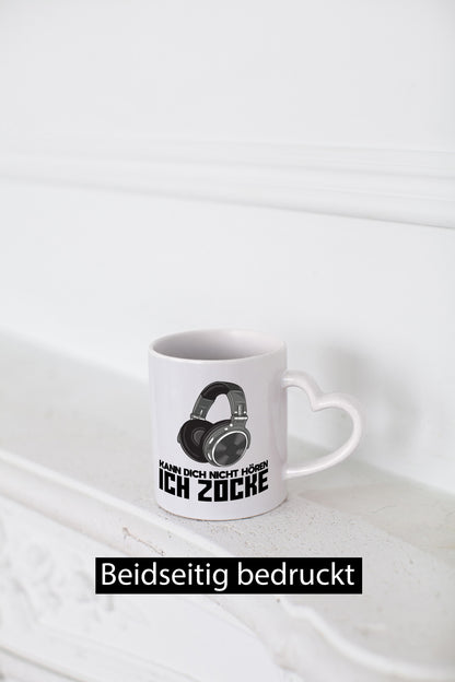 Kann dich nicht Hören | Zocker Gamer lustig Humor Geschenkidee Geschenk Tasse