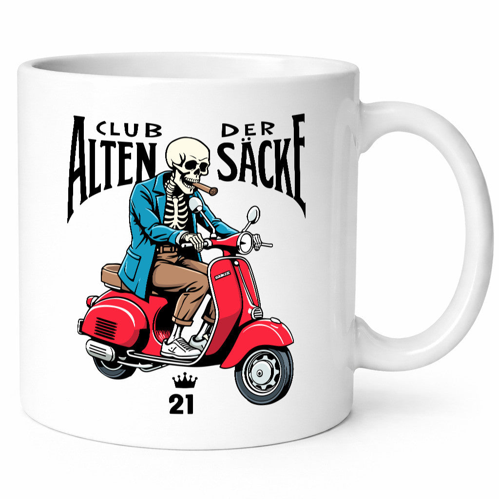 21. Geburtstag | 21 Jahre Club der alten Säcke lustiger Spruch Geschenk