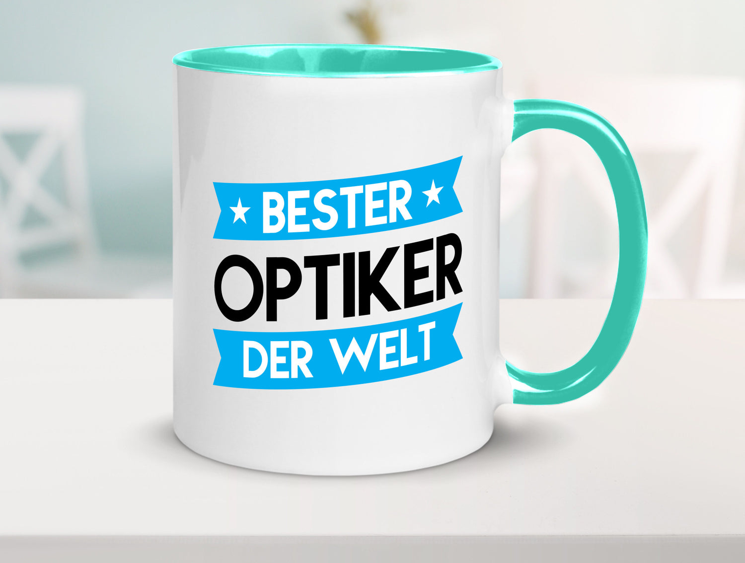 Bester Optiker | Augenoptiker Geschenkidee Humor Tasse