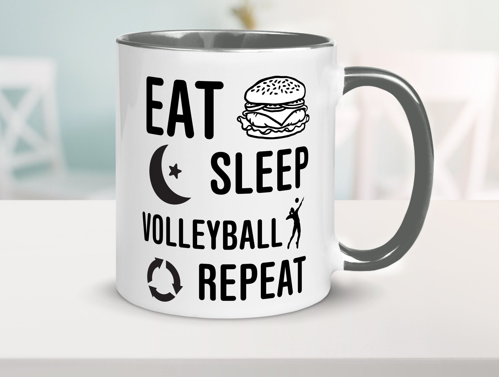 Volleyball | Volleyballliebhaber Volleyballspieler Humor Geschenkidee Tasse