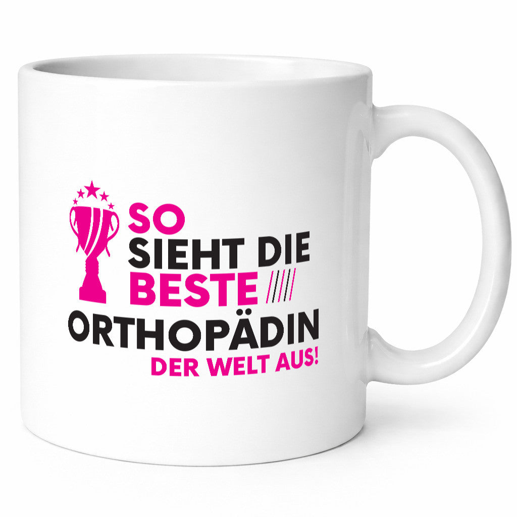 Die Weltbeste Orthopädin |Orthopädie Humor Geschenkidee Tasse