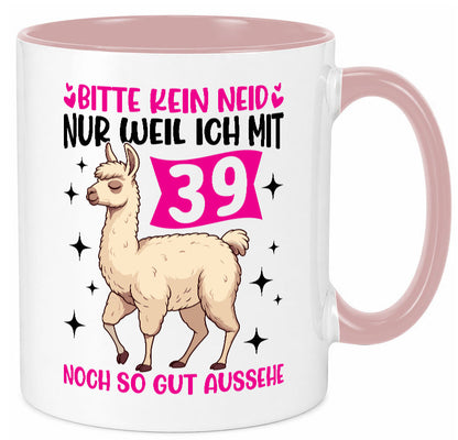 39. Geburtstag | 39 Jahre Lama gut aussehen Geschenk Geschenkidee lustiger