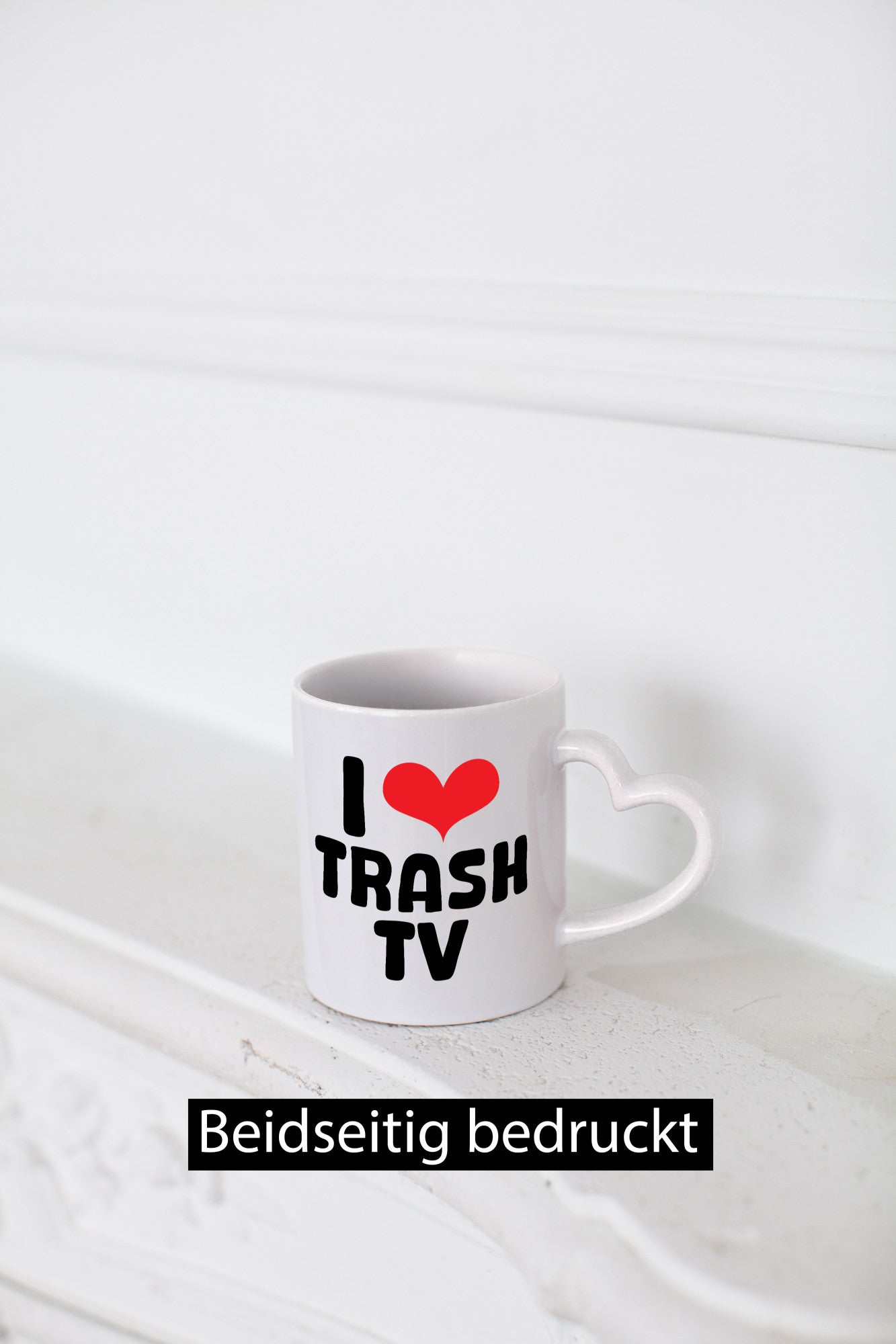 I love Trash TV | v2 lustig Humor Geschenkidee Geschenk Tasse