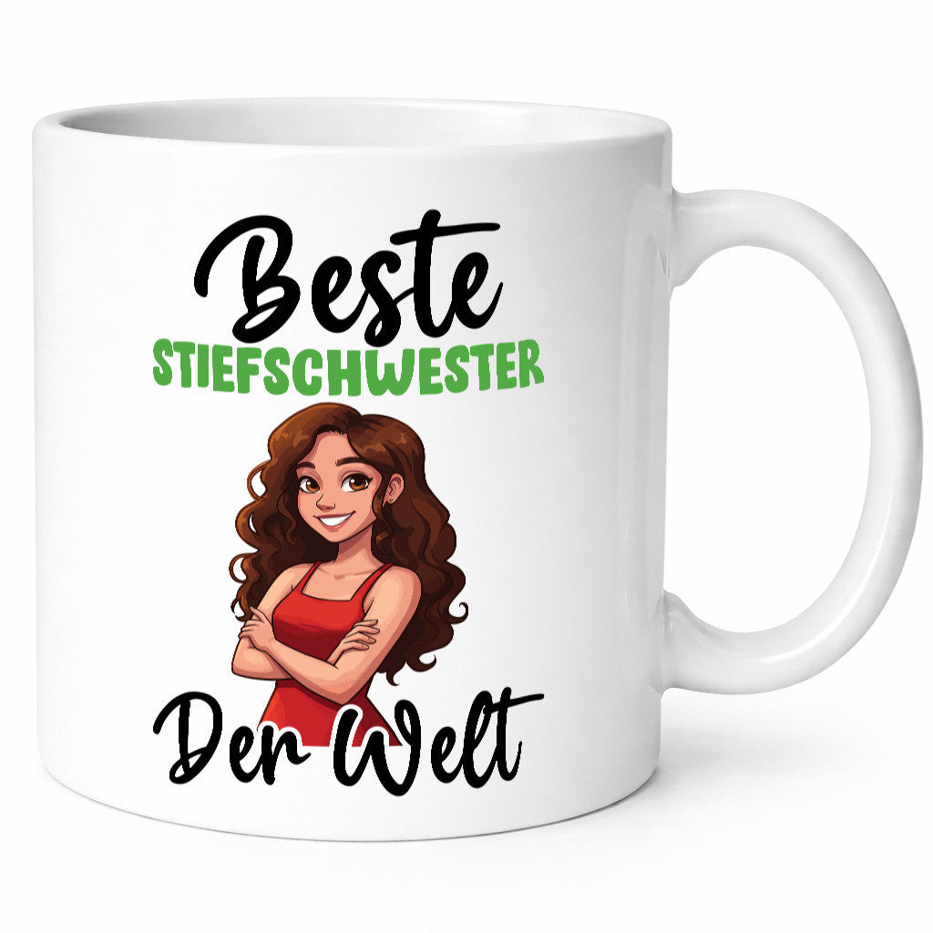 Beste Stiefschwester | Stiefmutter lustiger Spruch Geschenk Familie