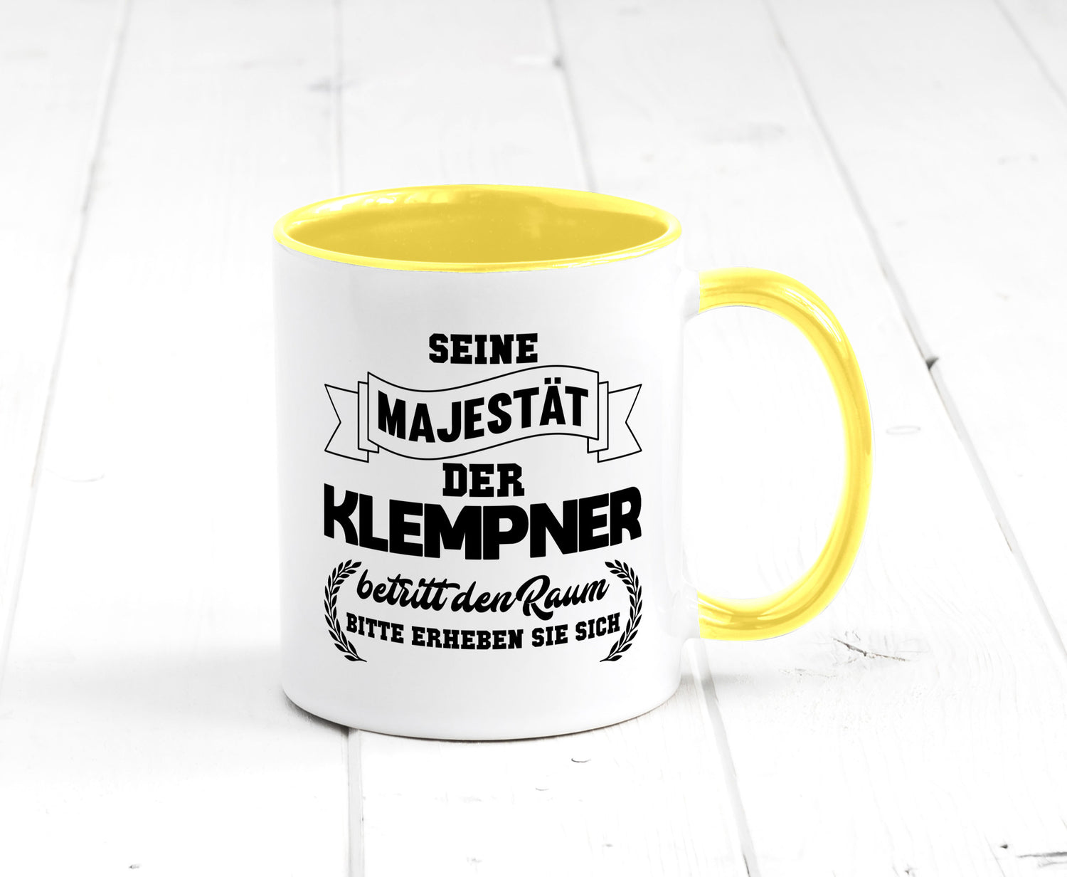Der Klempner betritt den raum | Geschenk Humor Geschenkidee lustiger Spruch
