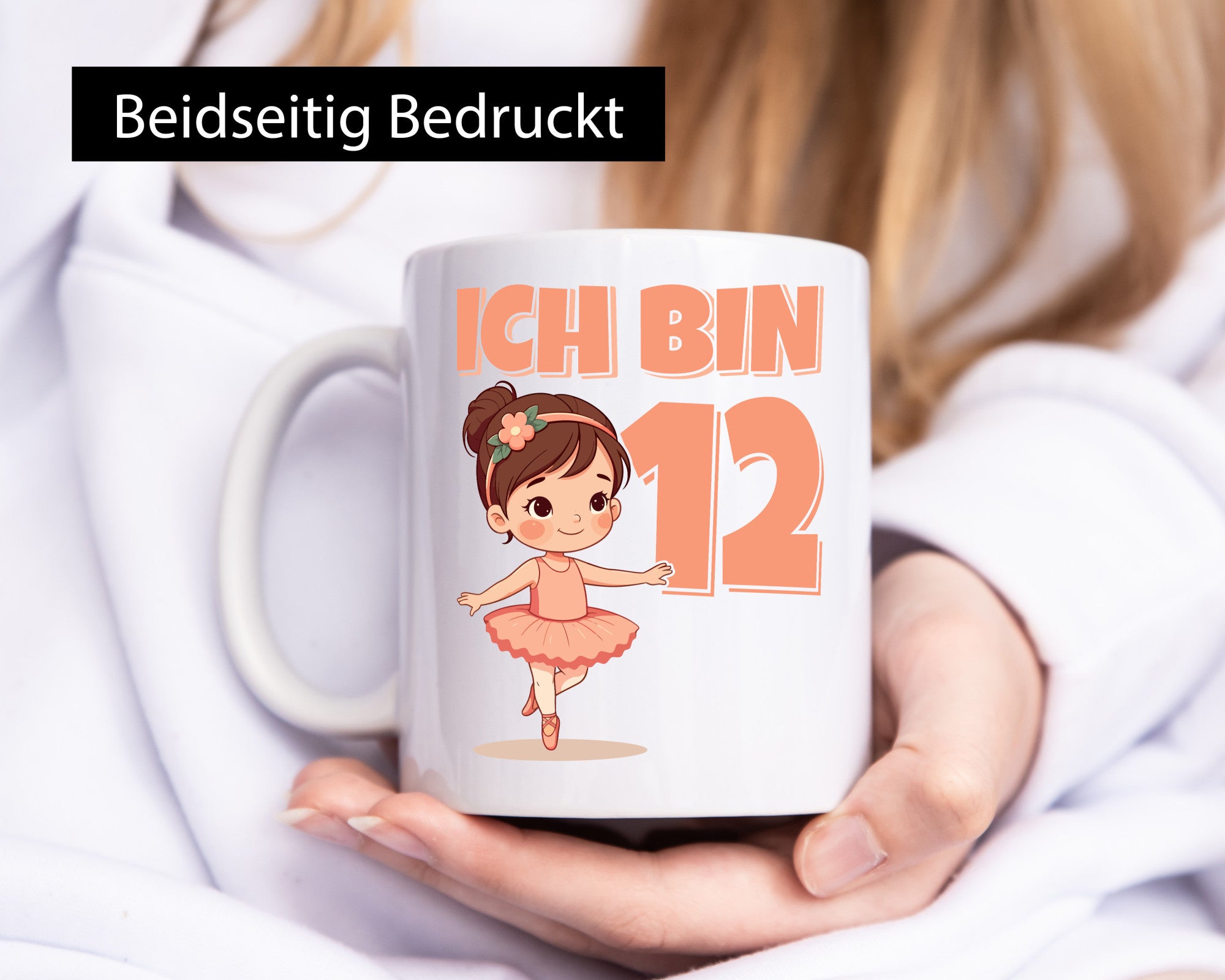 12 Geburtstag | Jahre Ballerina Mädchen Ballet Geschenkidee Humor Tasse