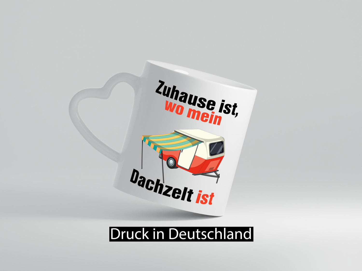 Zuhause ist wo mein Dachzelt | Zelten Campen lustig Humor Geschenkidee Geschenk