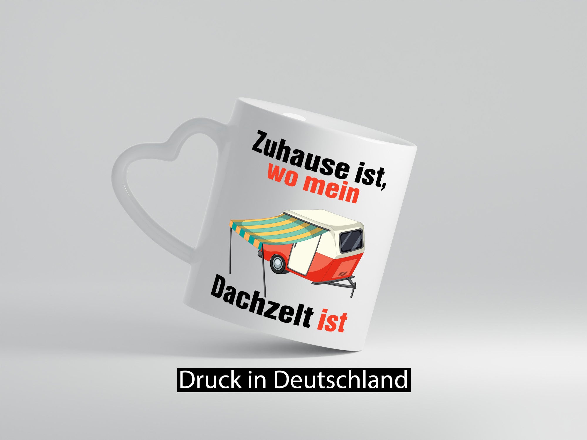 Zuhause ist wo mein Dachzelt | Zelten Campen lustig Humor Geschenkidee Geschenk