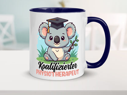 Koalifizierter Physiotherapeut Geschenk Humor Geschenkidee lustiger Spruch Tasse