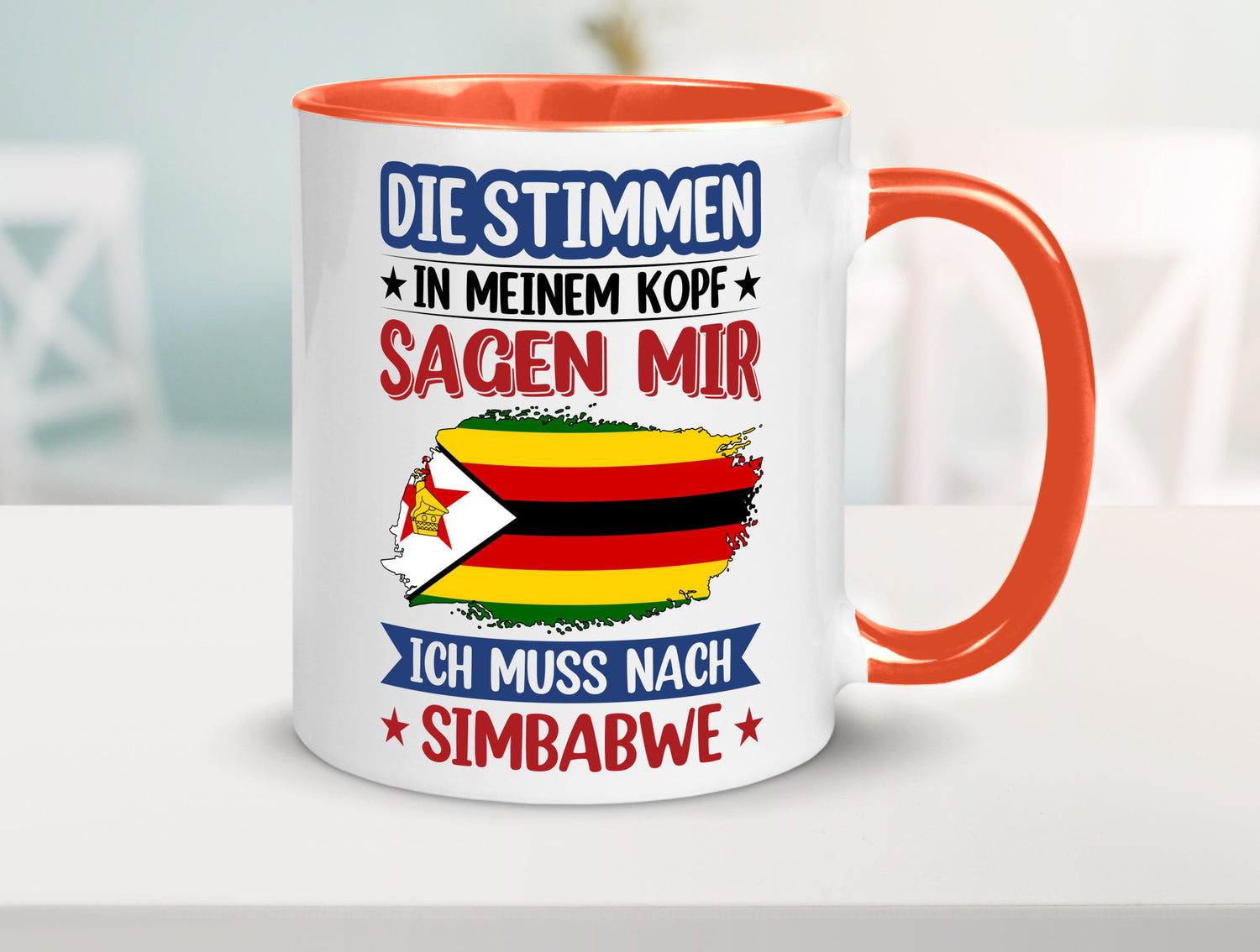 Simbabwe | Urlaub Stimmen in meinem Kopf Traumland v2 Geschenk Humor