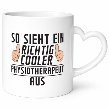 Richtig Cooler Physiotherapeut v2 Geschenk Humor Geschenkidee lustiger Spruch