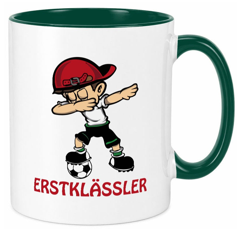 Erstklässler Dab Tasse | Einschulung Erste Klasse lustig Humor Geschenkidee