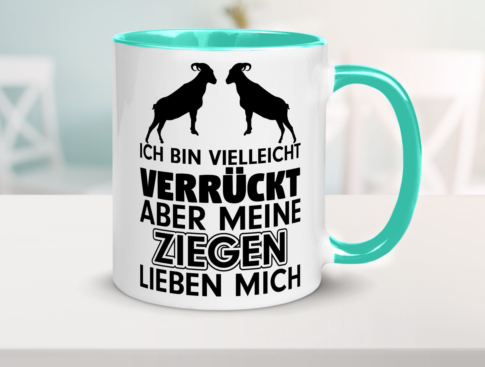Meine Ziegen | Hirte Tasse Bauernhof Hirtin Bauer Humor Geschenkidee