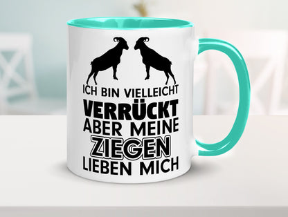 Meine Ziegen | Hirte Tasse Bauernhof Hirtin Bauer Humor Geschenkidee