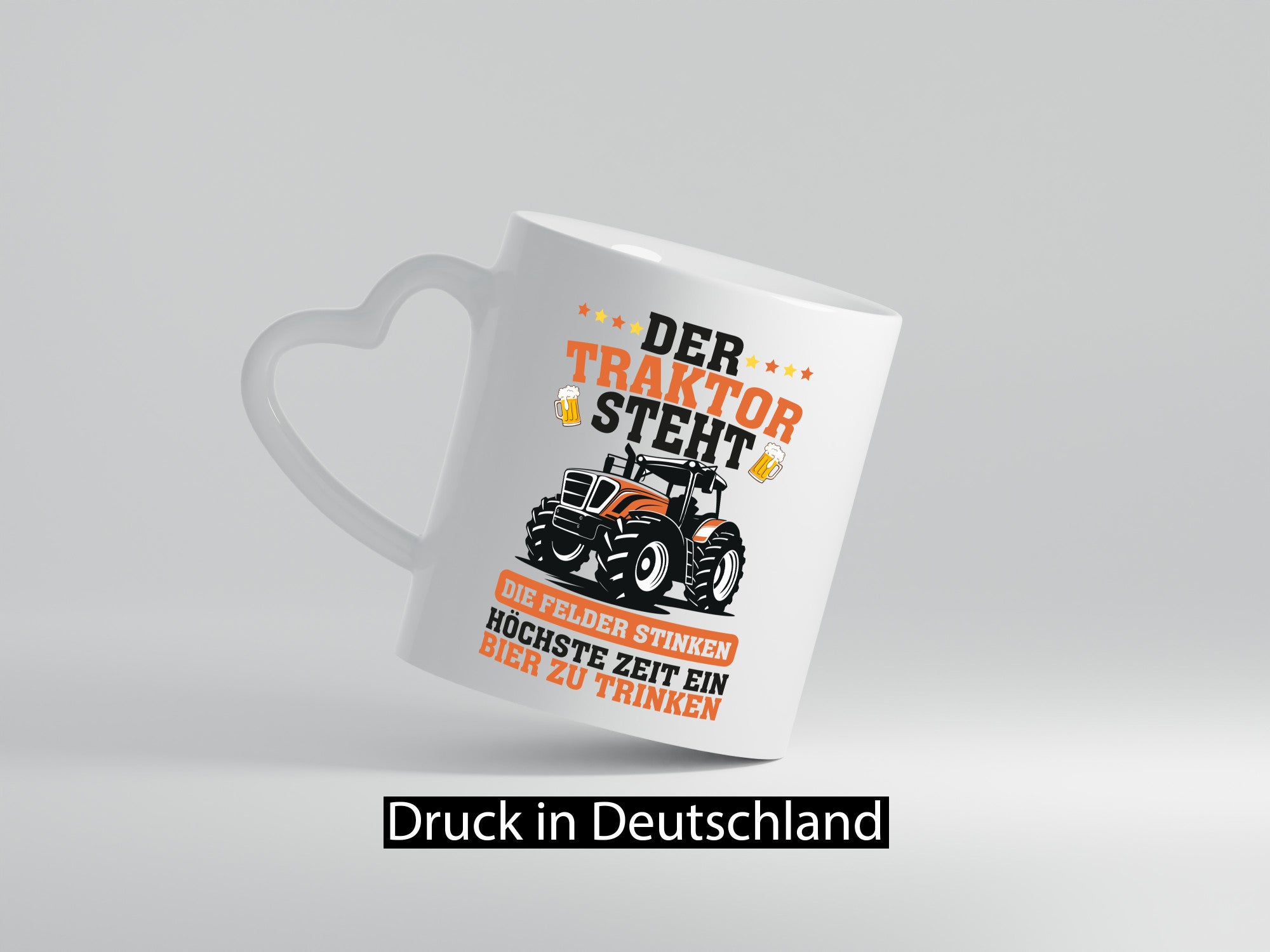 Der traktor steht | Felder Stinken Bier trinken Bauer lustiger Spruch Geschenk