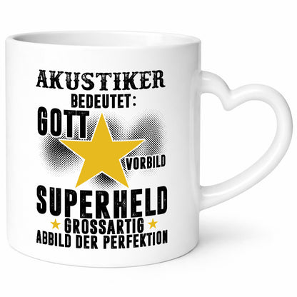 Bedeutung von Akustiker | Akustik Hörgeräteakustik lustig Humor Geschenkidee