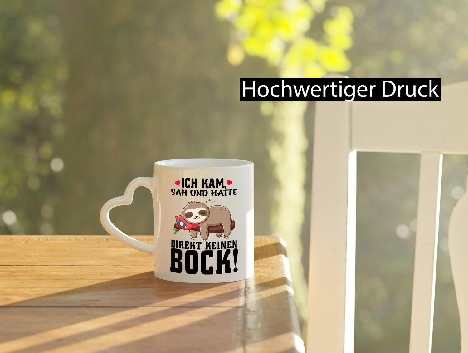 Ich habe kein Bock Geschenk Humor Geschenkidee lustiger Spruch Tasse