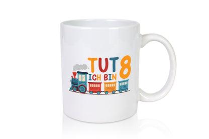 8. Geburtstag | 8 Jahre Eisenbahn Zug junge Geschenk Geschenkidee lustiger