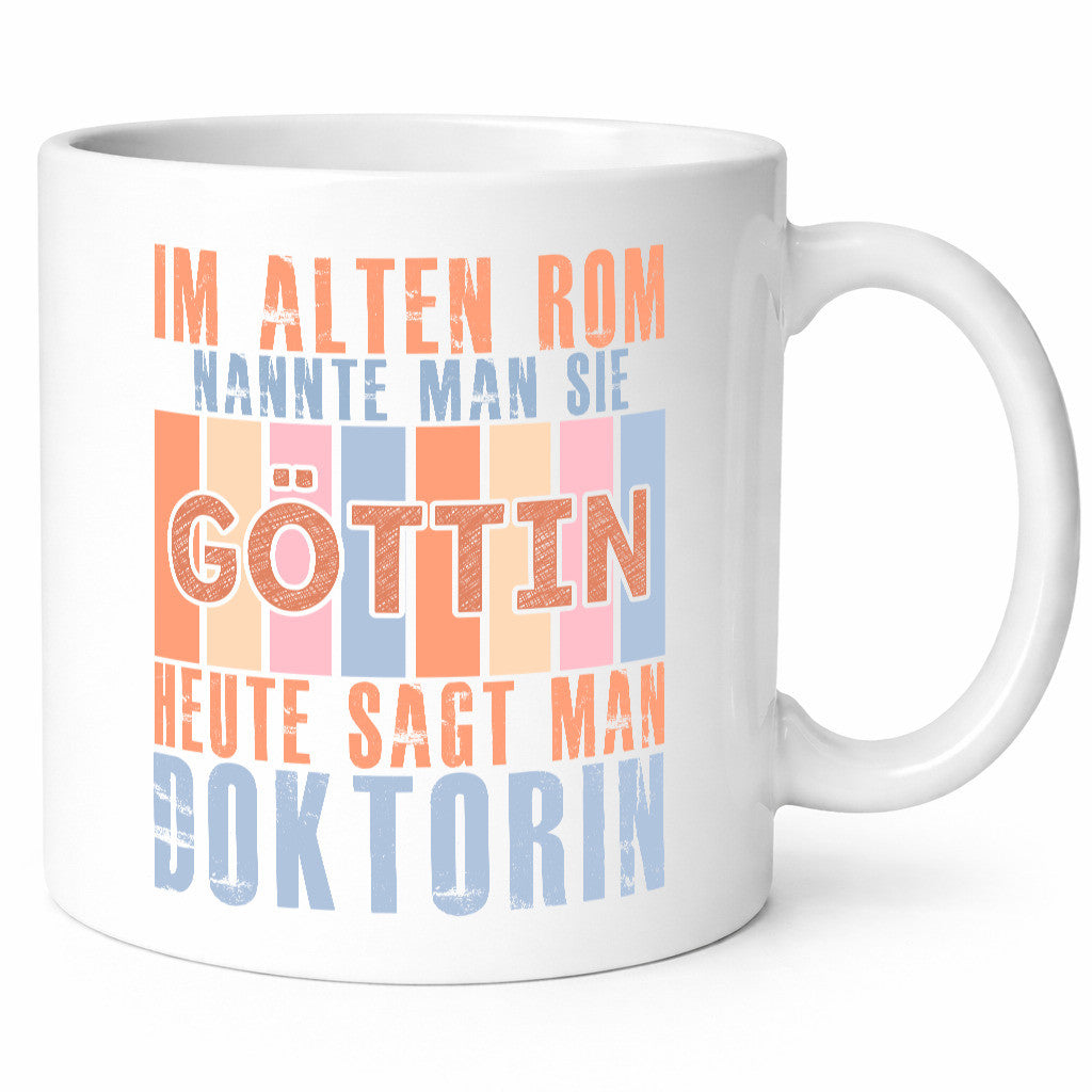 Heute sagt man: Doktorin | Doktorand Doktortitel Geschenk Humor Geschenkidee