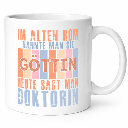 Heute sagt man: Doktorin | Doktorand Doktortitel Geschenk Humor Geschenkidee