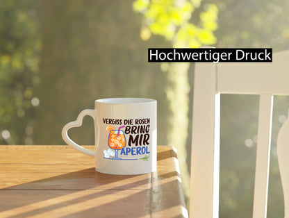 Bring mir Aperol | Rosen Paar Party Geschenkidee Humor Tasse
