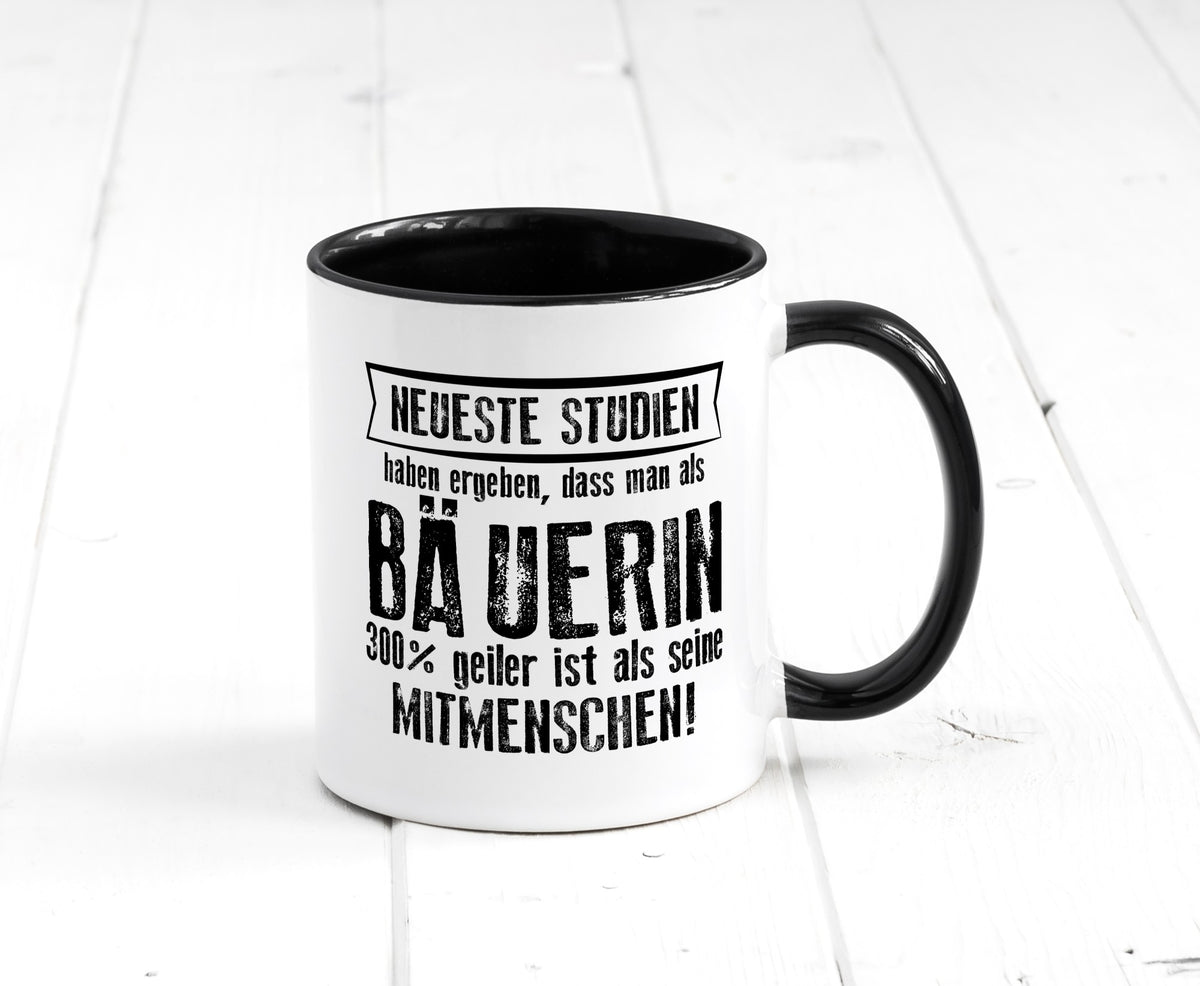 Neuste Studien: Bäuerin | Bauernhof Landwirtschaft Humor Geschenkidee Tasse