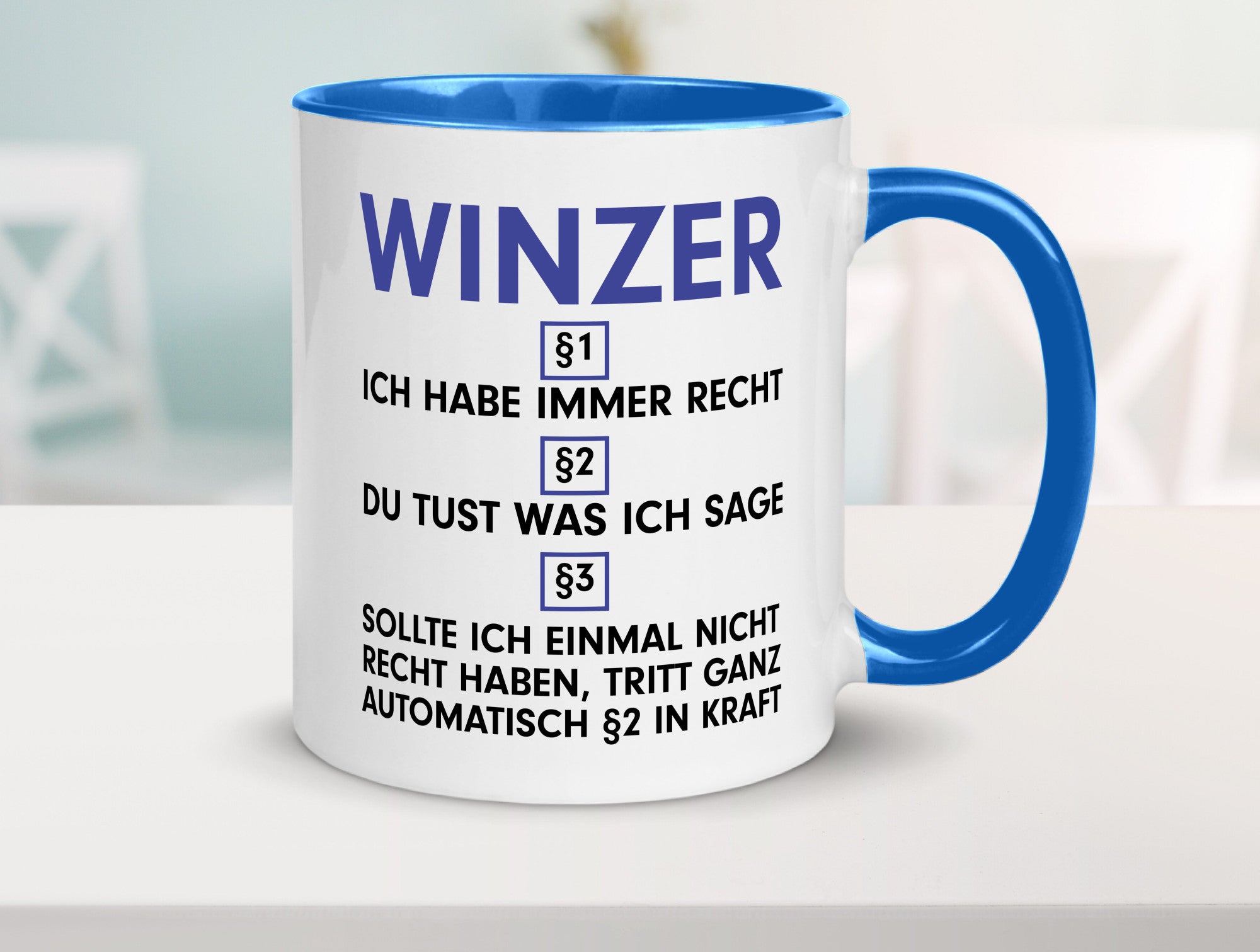 Ich habe immer Recht Winzer | Weinbauer Wein lustig Humor Geschenkidee Geschenk