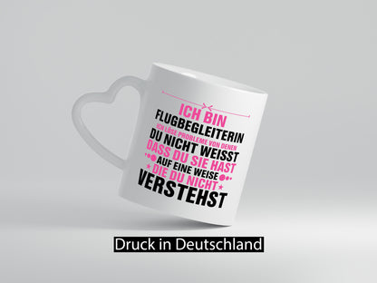 Löse Probleme: Flugbegleiterin | Stewardess Flughafen Geschenkidee Humor Tasse