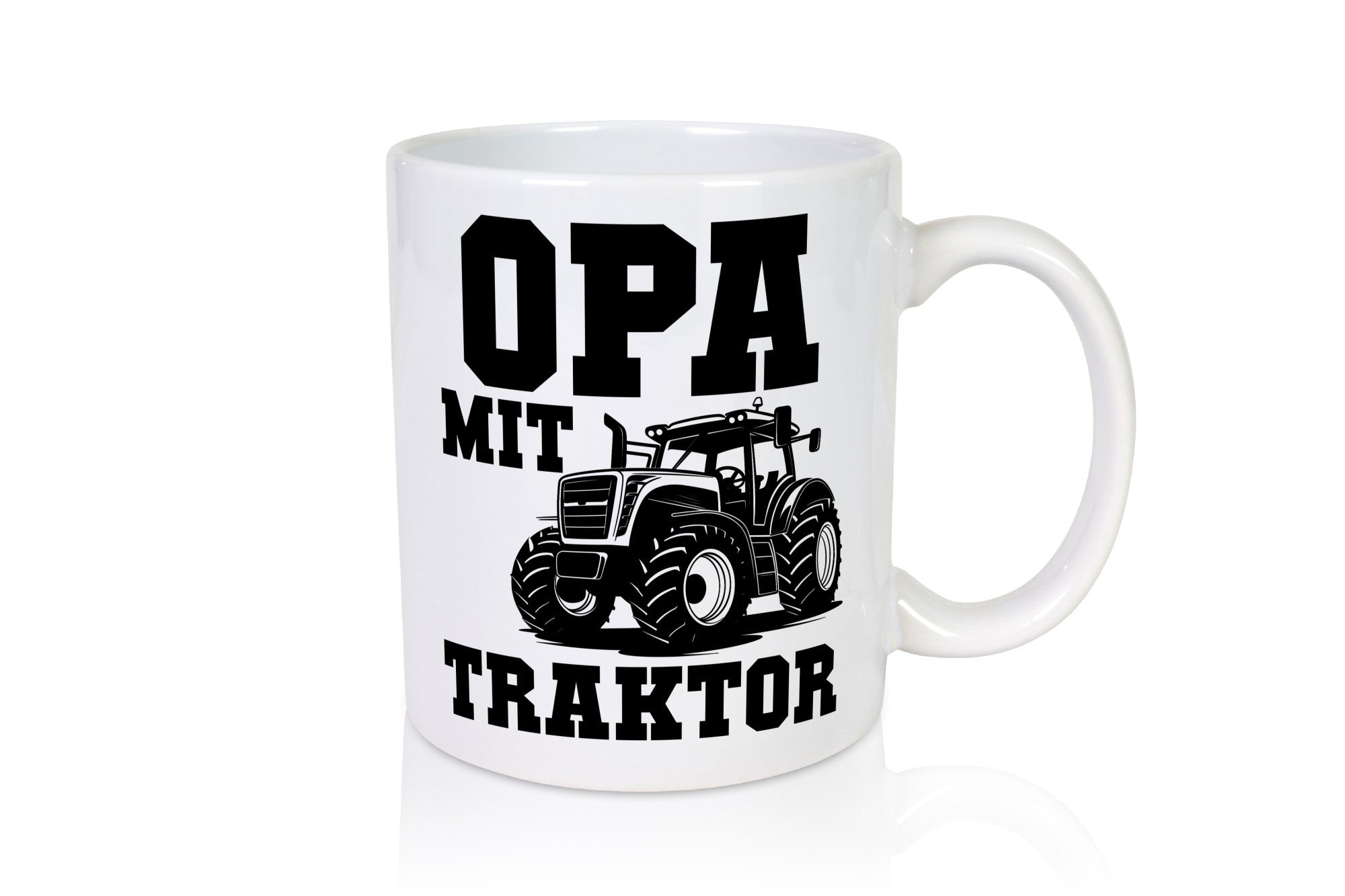Opa mit Traktor | Geschenkidee Familie Humor Tasse