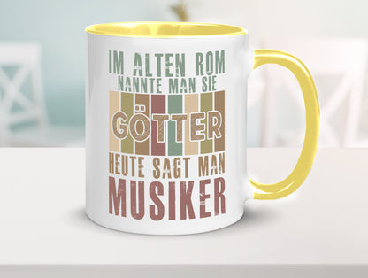 Heute sagt man: Musiker | Musik Musikant Humor Geschenkidee Tasse
