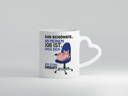 Das Schönste? | Bürotasse Katze Arbeitskollegen lustig Arbeit Kollegen Büro