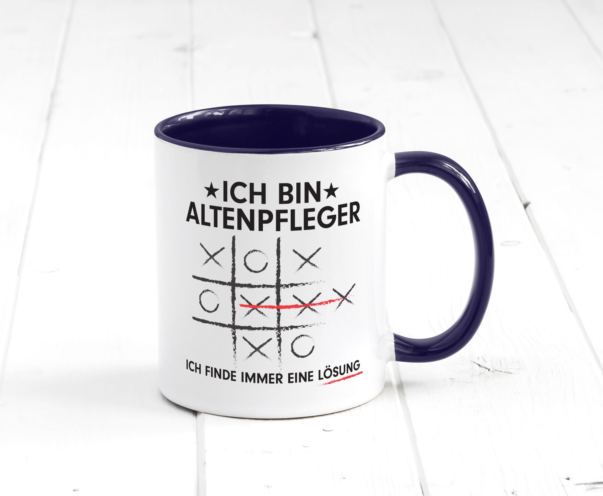 Lösung finden: Altenpfleger | Pflegepersonal v2 lustiger Spruch Geschenk Humor