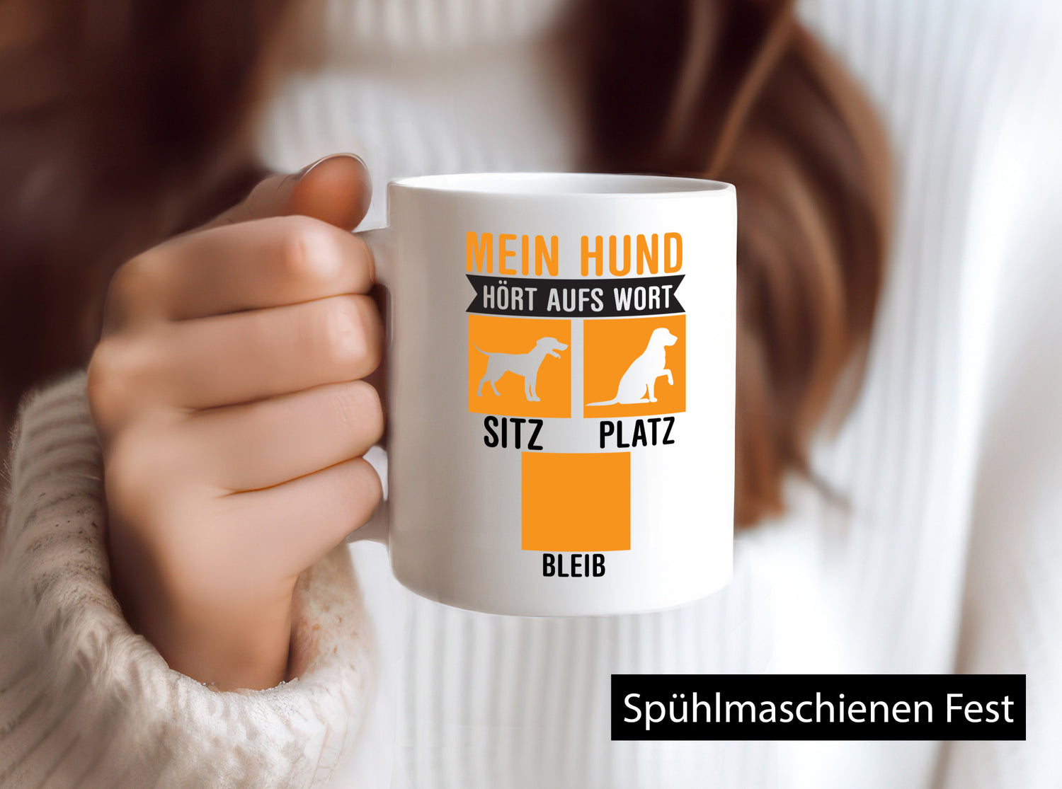 Mein Hund hört aufs Wort | Hundeliebhaber Welpe Humor Tierliebhaber