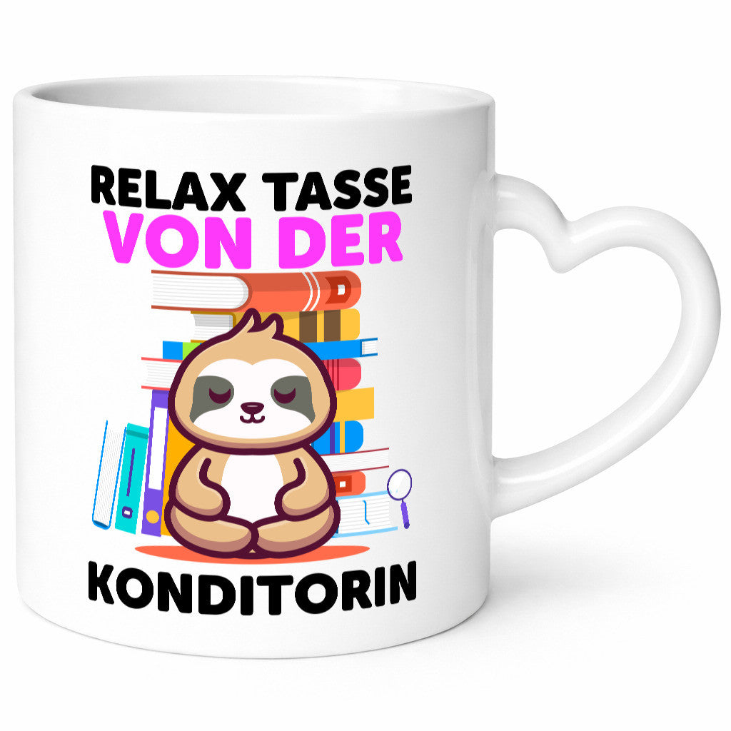 Relax Tasse: Konditorin | Konditorei lustiger Spruch Geschenk Humor