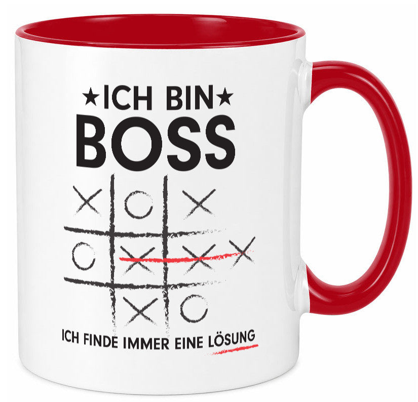 Lösung finden: Boss | Führungskraft Vorgesetzter v2 lustig Humor Geschenkidee