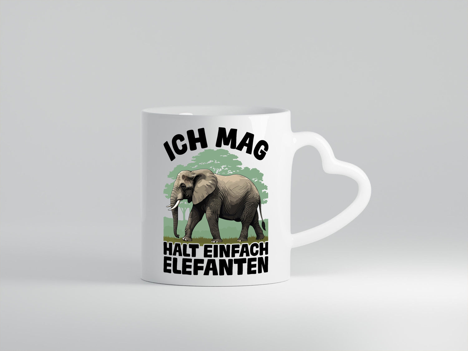 Ich mag halt einfach Elefanten | Süßer Elefant lustiger Spruch Geschenk Humor