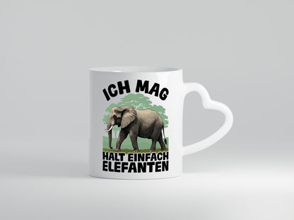 Ich mag halt einfach Elefanten | Süßer Elefant lustiger Spruch Geschenk Humor