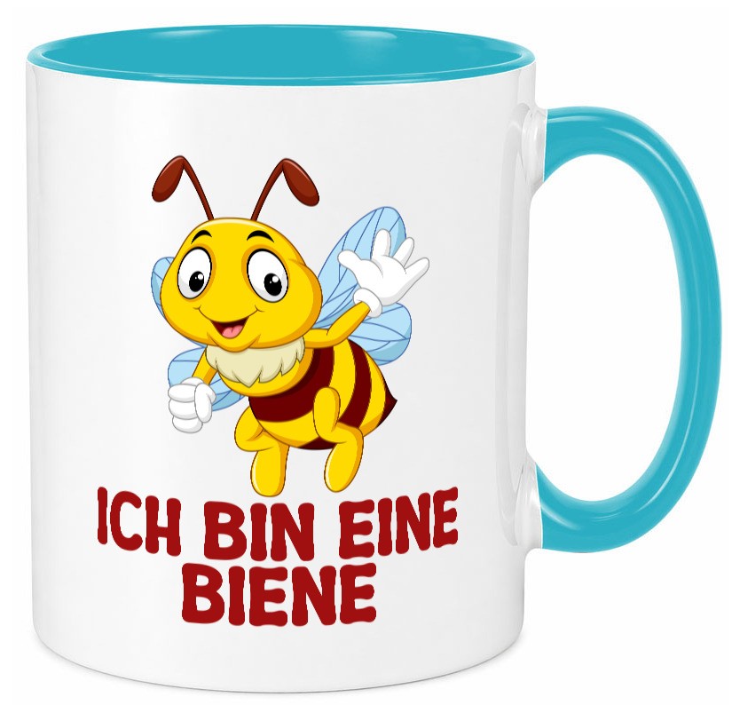 Ich bin eine Biene | Bienenzüchter Geschenk Humor Geschenkidee lustiger Spruch Tasse