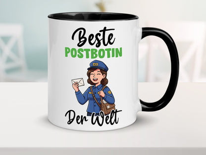 Beste Postbotin | Beruf Post Briefträger v2 lustig Arbeit Kollegen Büro