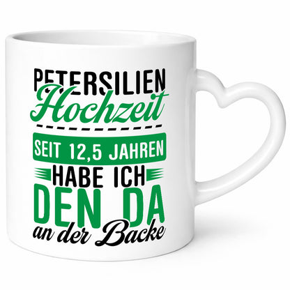 Petersilienhochzeit | 12,5 Jahre verheiratet Ehepaar lustiger Spruch Geschenk