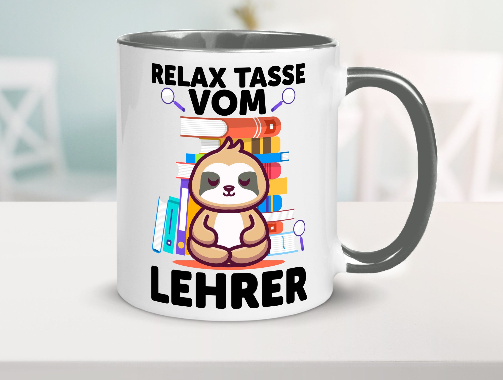Relax Tasse: Lehrer | Schule Beruf Schüler lustiger Spruch Geschenk Arbeit