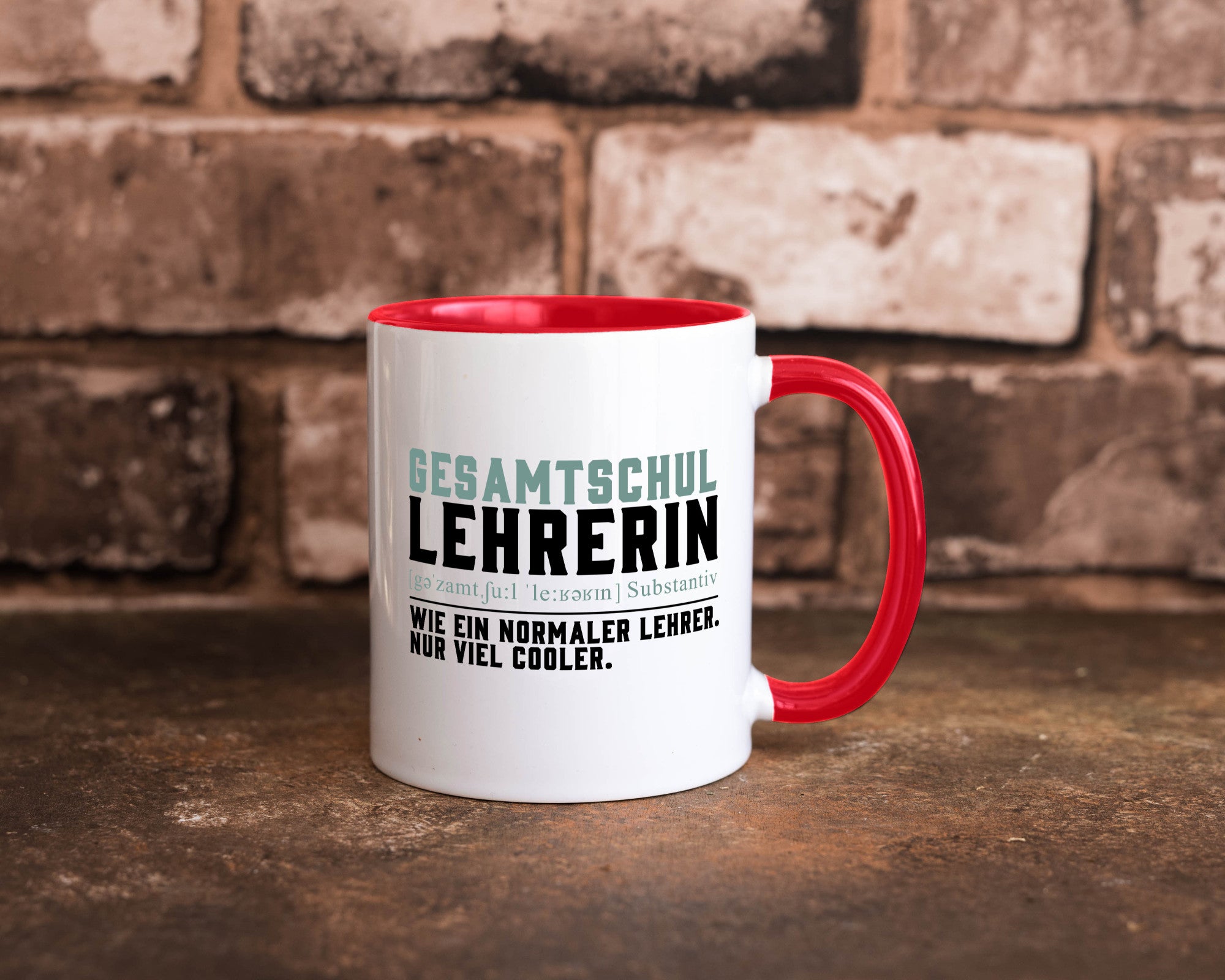Gesamtschullehrerin | Unterricht Lieblingslehrerin Geschenkidee Humor Tasse