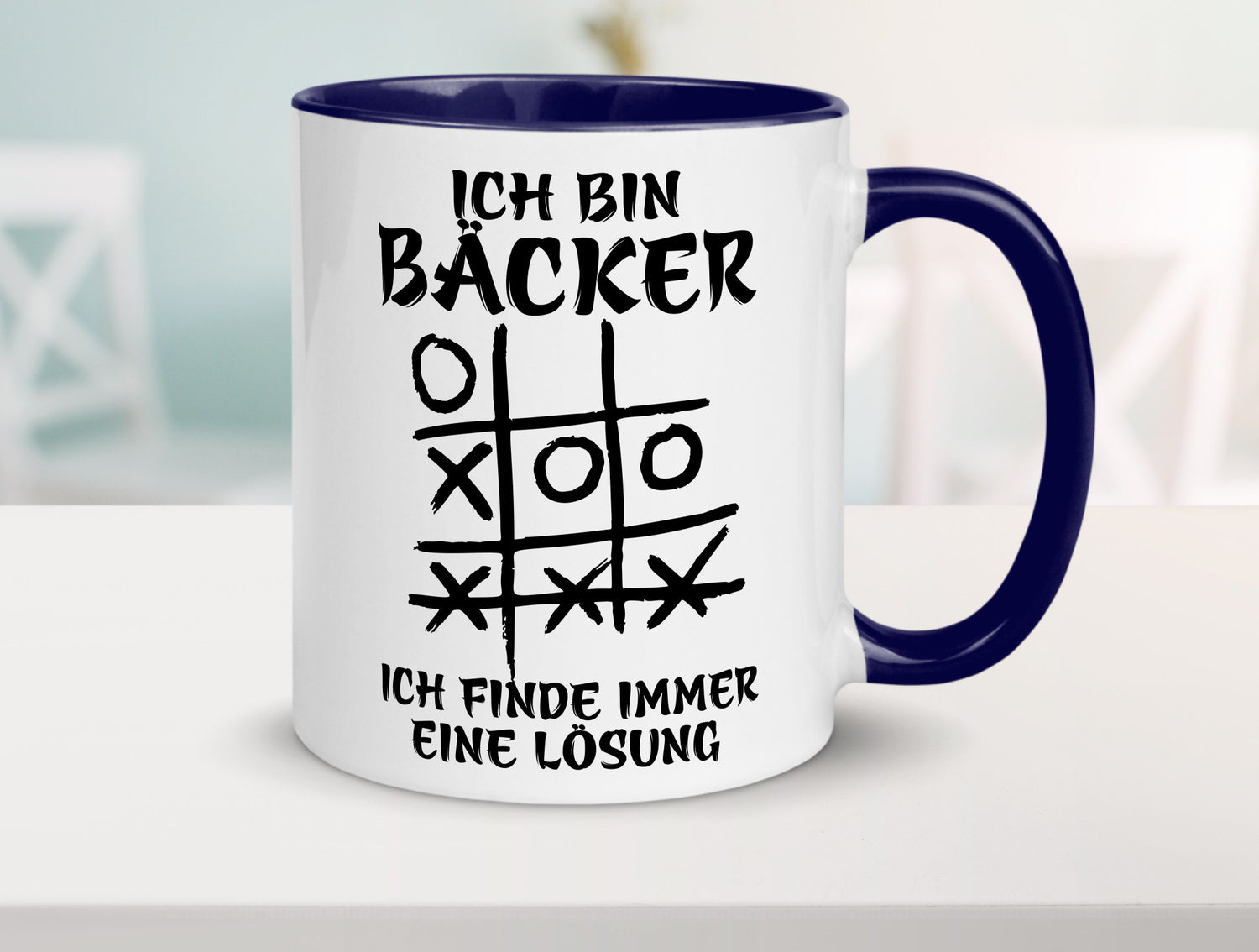 Ich bin Bäcker finde immer eine Lösung | Meister lustig Humor Geschenkidee