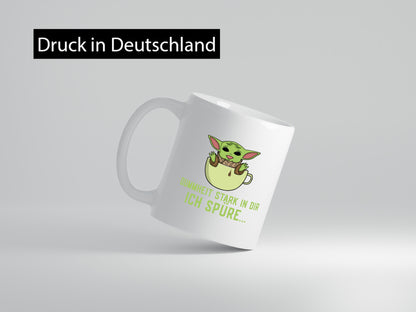 Dummheit stark in dir | Yoda Comic frecher Spruch lustig Humor Geschenkidee
