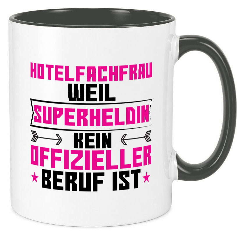 Superheldin Hotelfachfrau | Hotel lustiger Spruch Geschenk Humor Geschenkidee