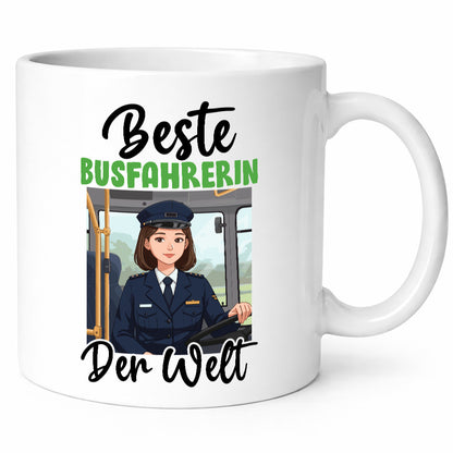 Beste Busfahrerin | Berufsfahrer Fahrerin v2 Geschenkidee Arbeit Kollegen Büro