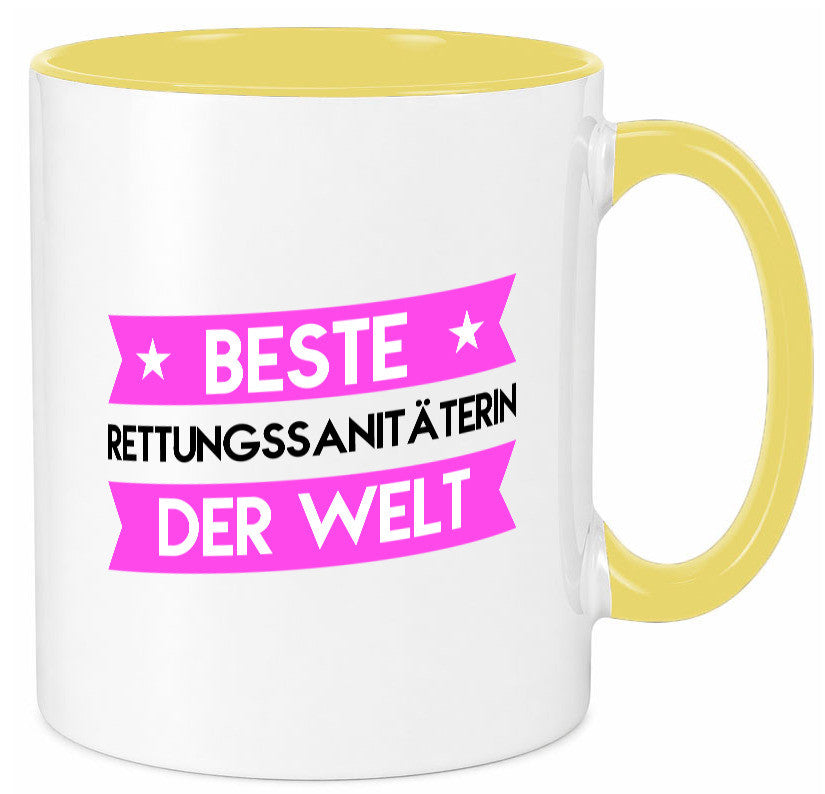 Beste Rettungssanitäterin | Sanitäter lustig Humor Geschenkidee Geschenk Tasse